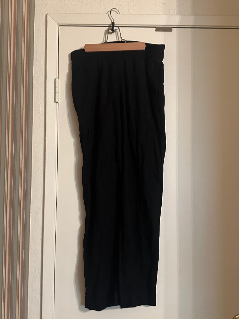 Old Navy black linen pants